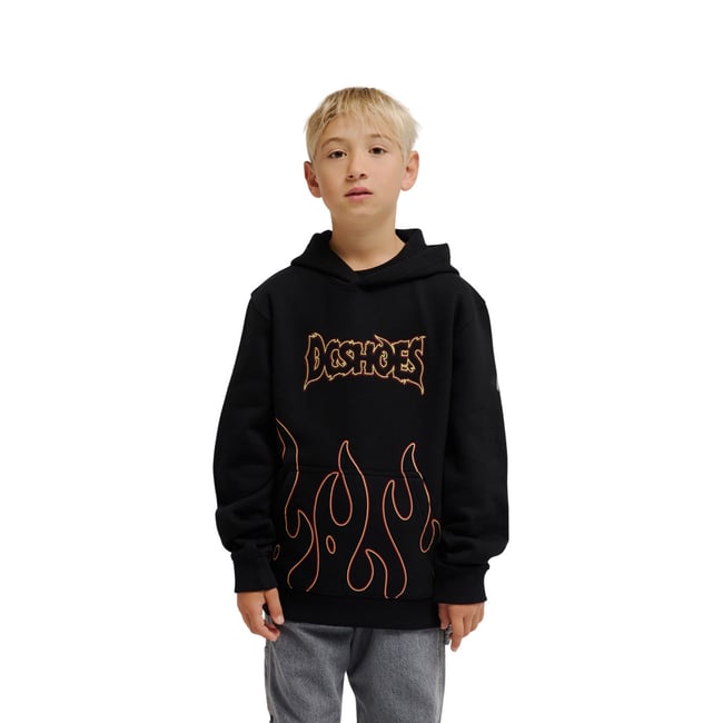 Sweat capuche. noir black <span itemprop=