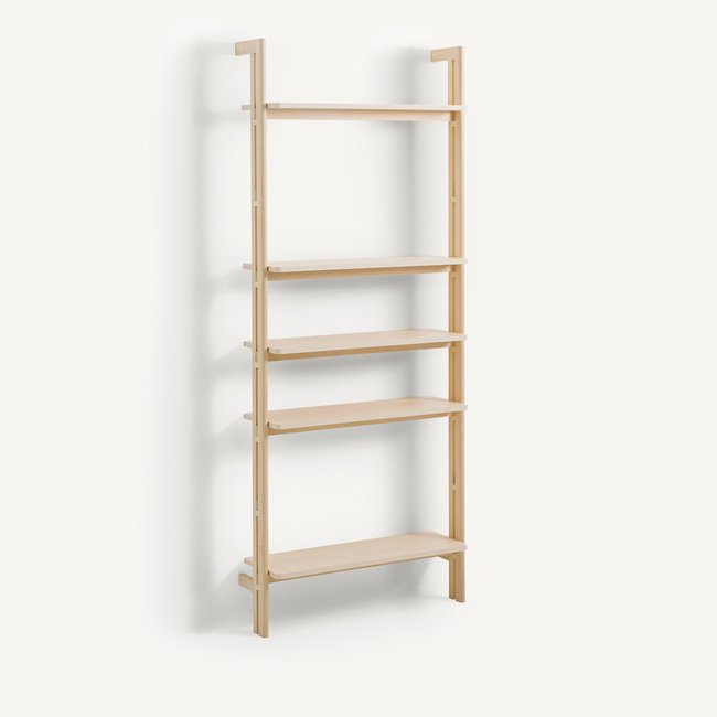 Scaffale modulabile L85 cm, Mesac faggio naturale AM.PM