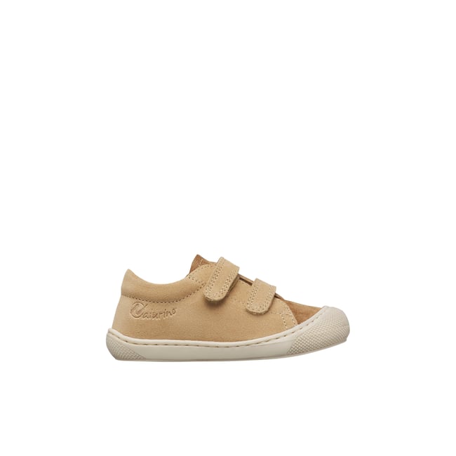 Chaussures premiers pas en daim COCOON LOW VL marron-sable <span itemprop=