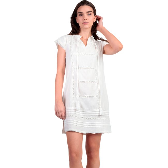 Robe de plage manches courtes Milos - ADMAS