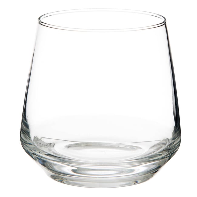 Lot de 6 verres bas en verre 34 cl ELAYA Couleur transparent <span itemprop=