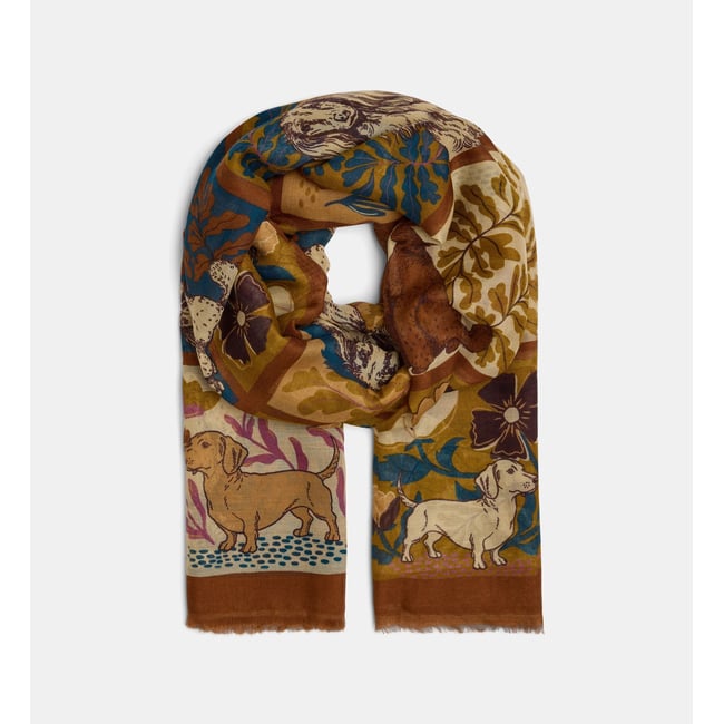 Etole lorettane à motifs chiens - GALERIES LAFAYETTE