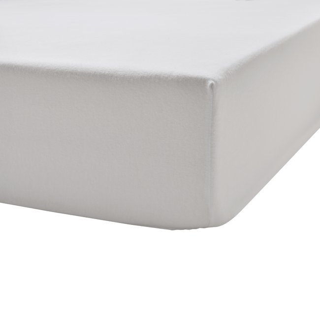 Protège matelas molleton anti punaises de lit - ANNA Couleur blanc <span itemprop=