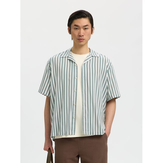 Chemise À Manches Courtes vert - balsam green 1 <span itemprop=