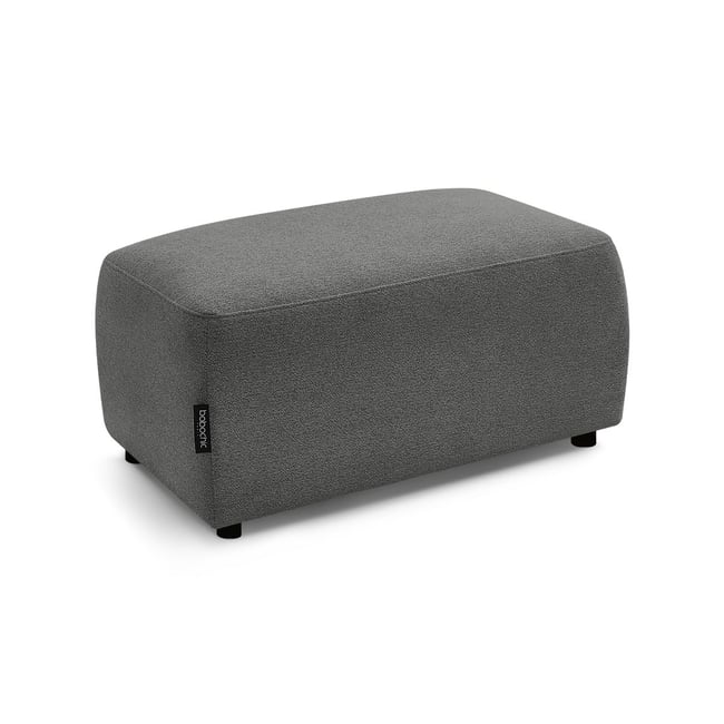 Pouf tissu chiné, ATILLA - BOBOCHIC