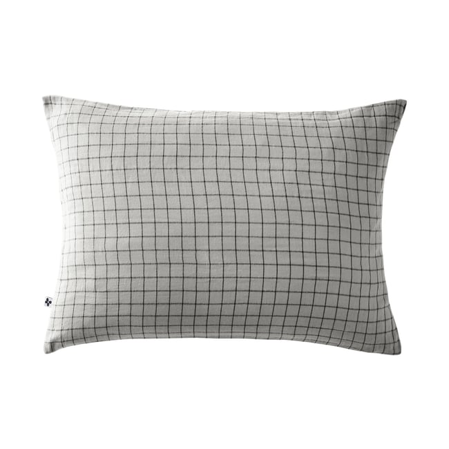 Taie d'oreiller double gaze de coton Gaia Mixe - EDEN