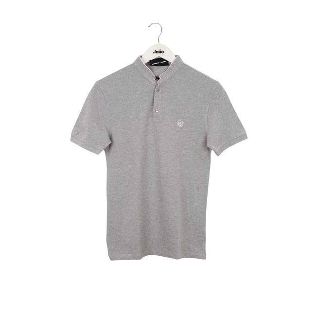 Polo en coton - Très Bon État gris <span itemprop=
