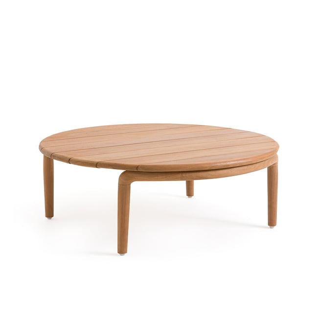 Ronde salontafel in teak , irati naturel Am.Pm | La Redoute