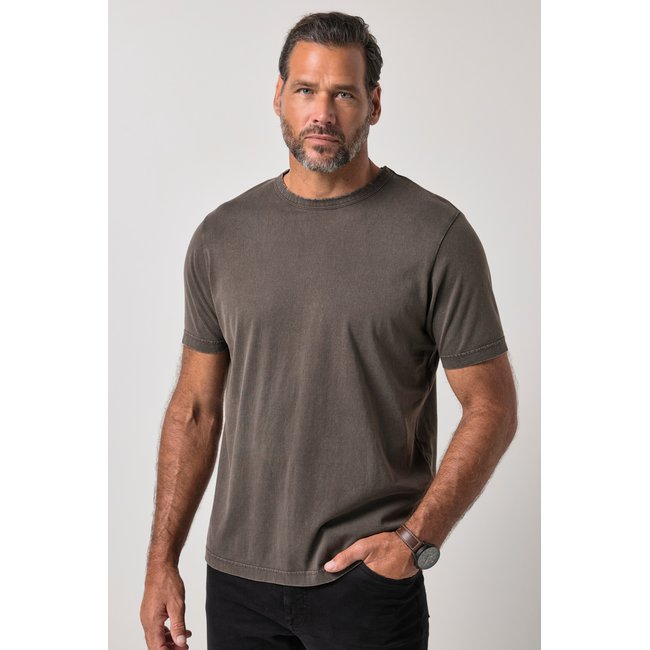 T-shirt style vintage marron foncé <span itemprop=