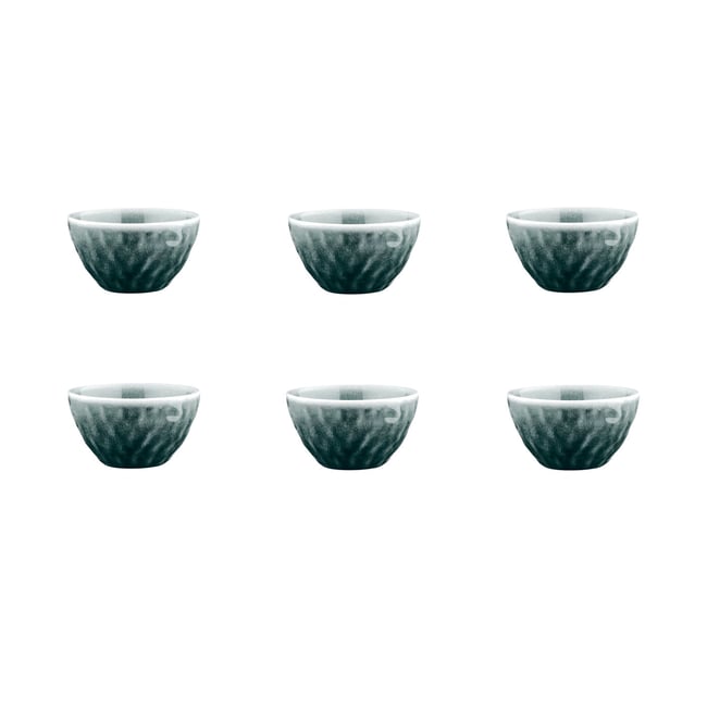 Lot De 6 Bols En Grès Baltic Vanille – Diamètre 14 Cm, Design Texturé, Vaisselle Durable Et élégante - 9