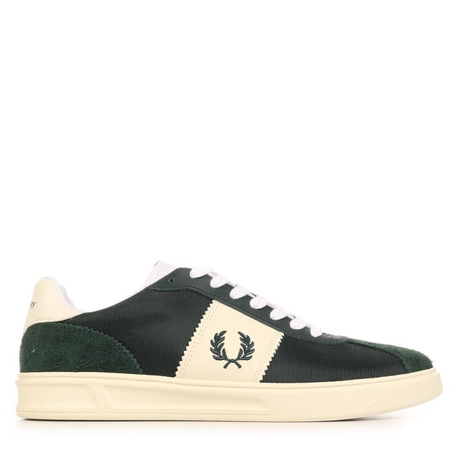 Baskets B4 TEXTURED POLY SUEDE - FRED PERRY