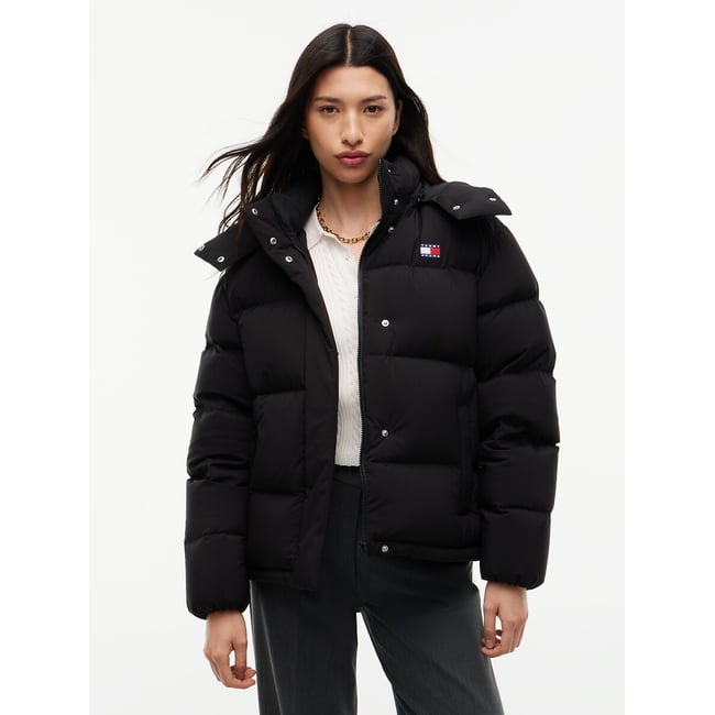 Doudoune courte à capuche ALASKA - TOMMY JEANS