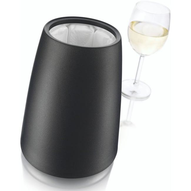 Rafraîchisseur vin et champagne noir <span itemprop=