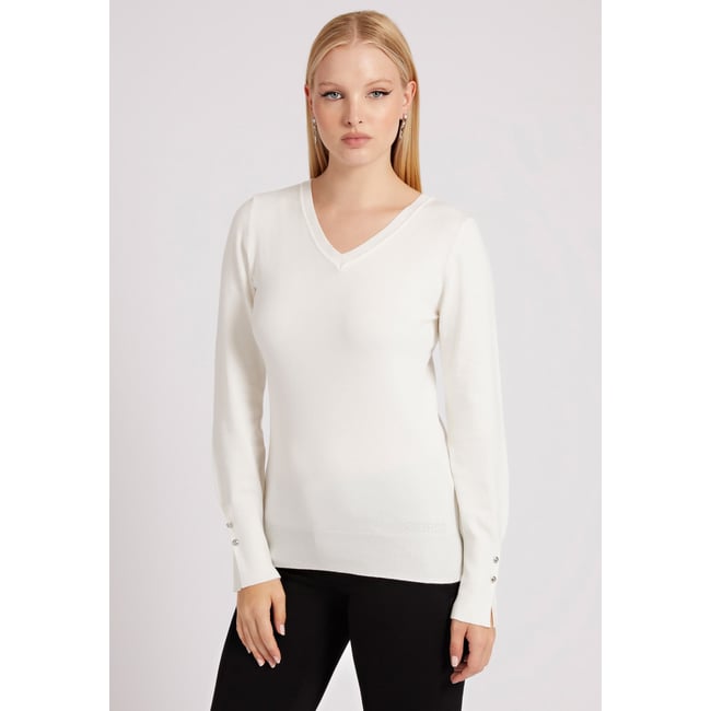 Pull Col En V - GUESS