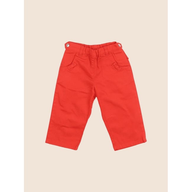 Pantalon - Très bon état rouge <span itemprop=