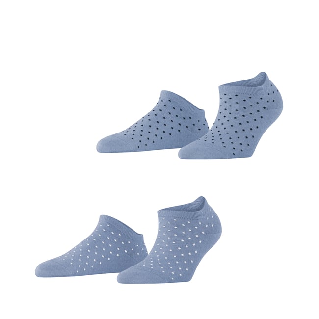 Socquettes Fine Dot 2-Pack Opaque - ESPRIT