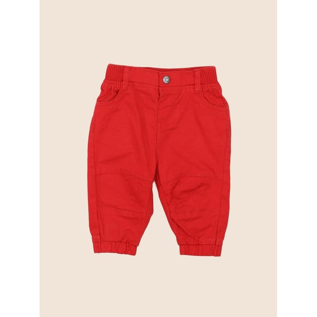 Pantalon - Très bon état rouge <span itemprop=