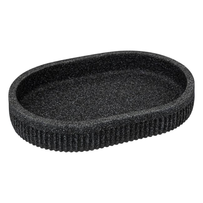 Porte-savon design lin ONYX Couleur gris <span itemprop=