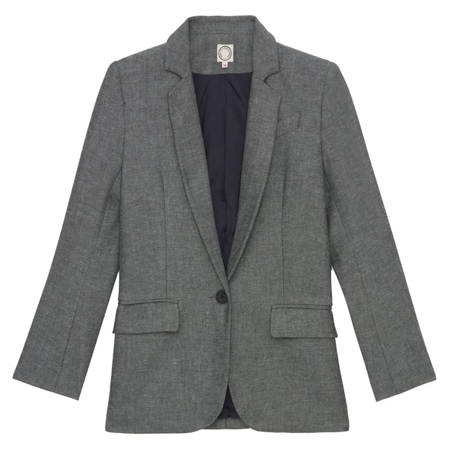 Veste Bruna blanche grey <span itemprop=