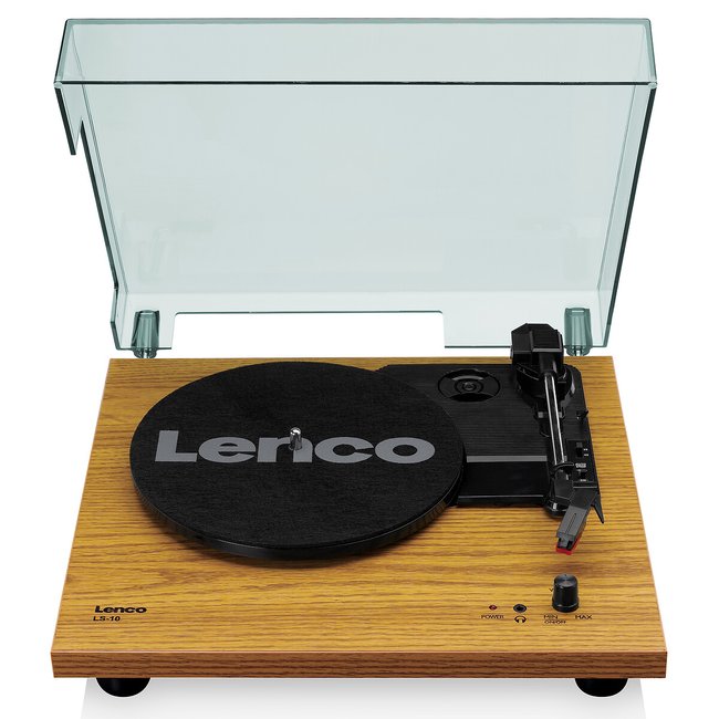 Gira-discos LS 10, LENCO madeira <span itemprop=