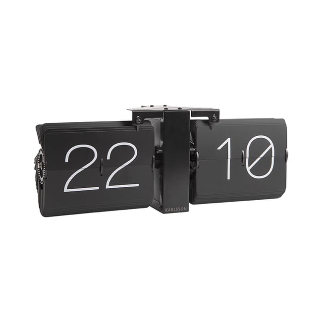 Horloge De Table Acier FLIP KLOK NO CASE - KARLSSON