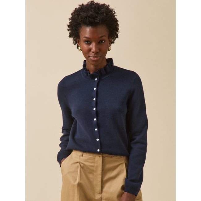 Gilet  coton biologique et cachemire - CYRILLUS