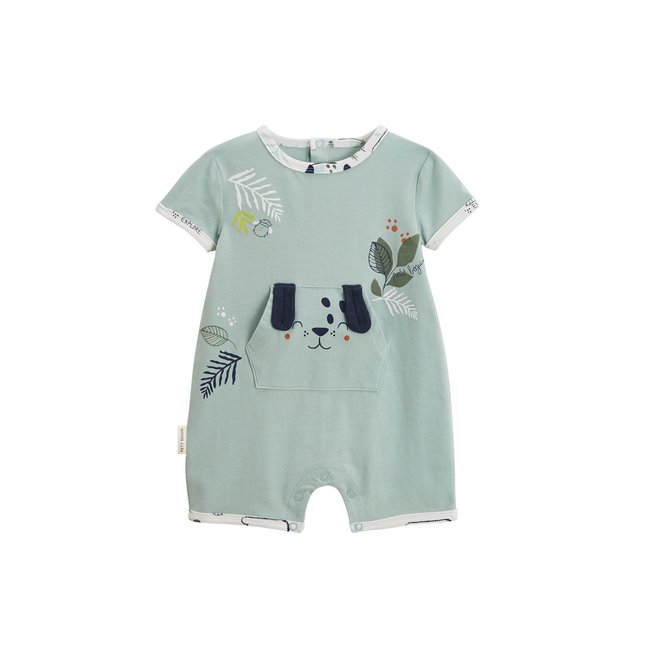 Barboteuse bébé ELLIOT vert <span itemprop=