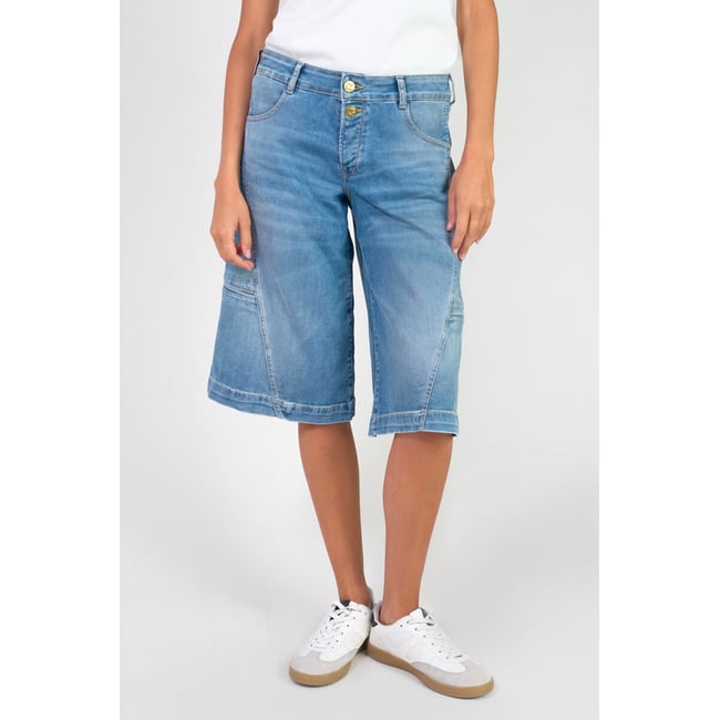 Bermuda pantacourt en jeans LOLO TWI blue <span itemprop=