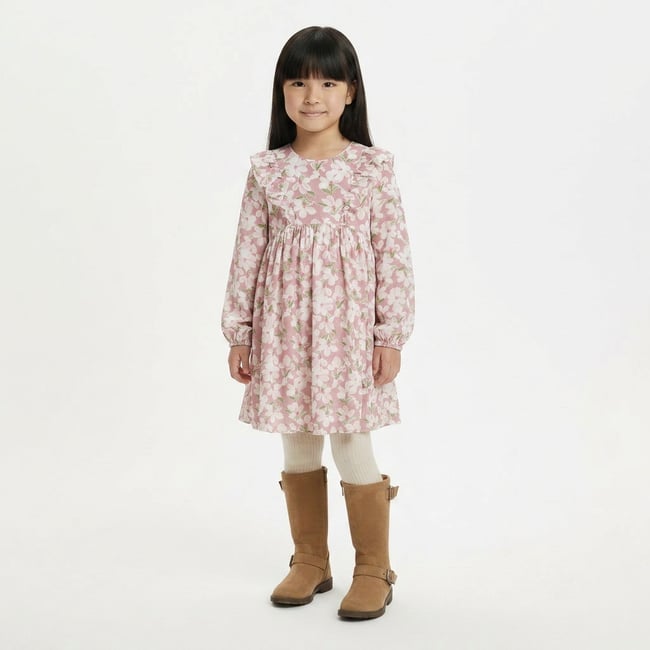 Robe  - Très bon état rose <span itemprop=