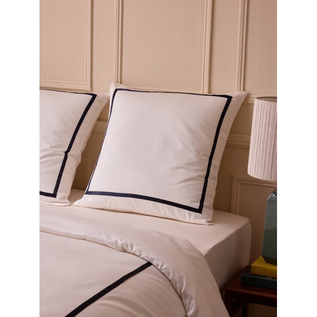 Taie d'oreiller satin de coton 