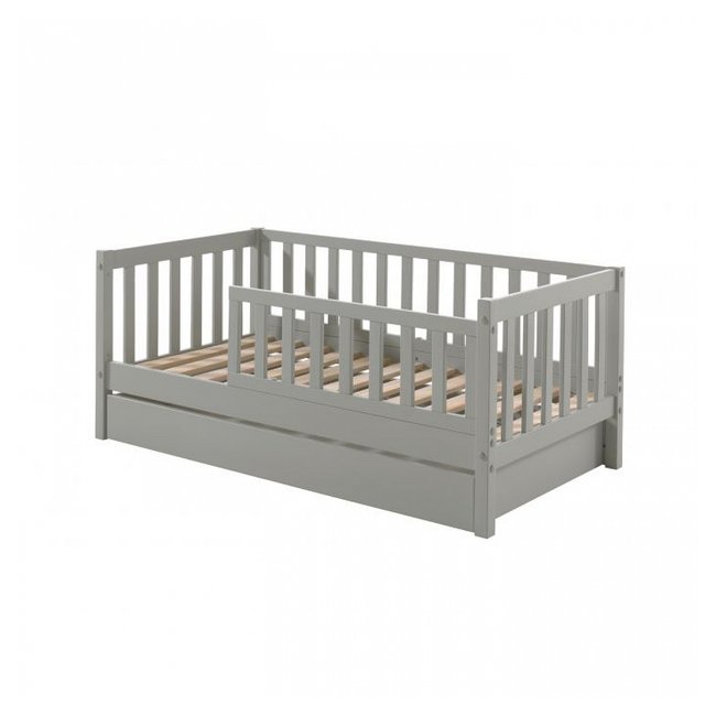 Lit junior tiroir gigogne Gris - VIPACK