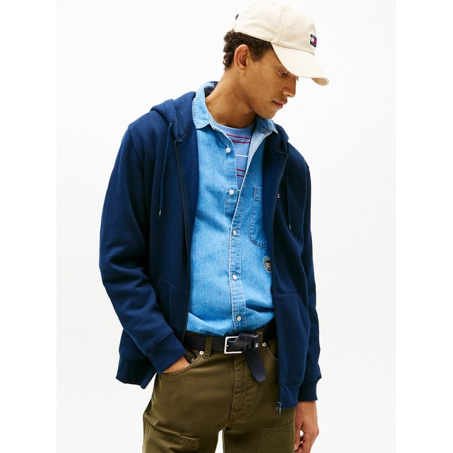 Sweatjacke mit Kapuze und Reissverschluss - TOMMY JEANS