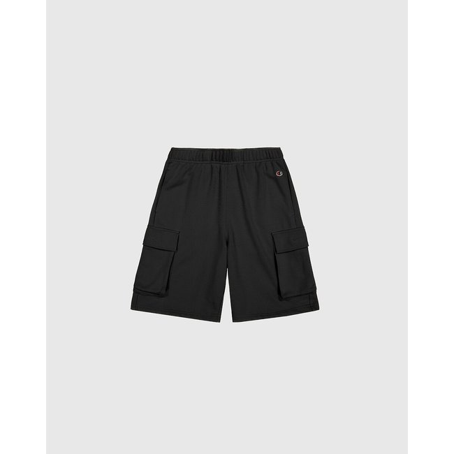 Shorts cargo negro <span itemprop=