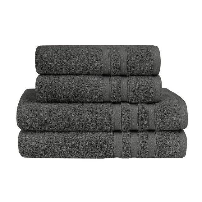 Ensemble de bain 4 pièces 600 g/m² SENSILK - SENSEI MAISON
