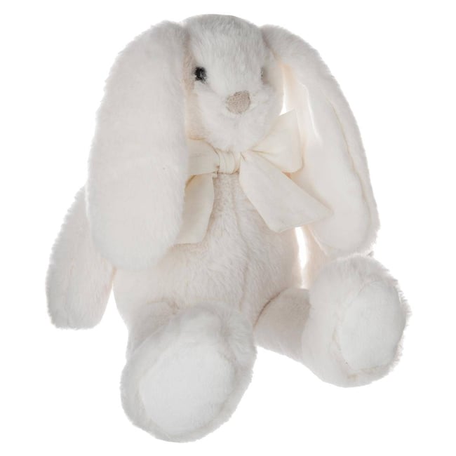 Peluche LAPIN white <span itemprop=