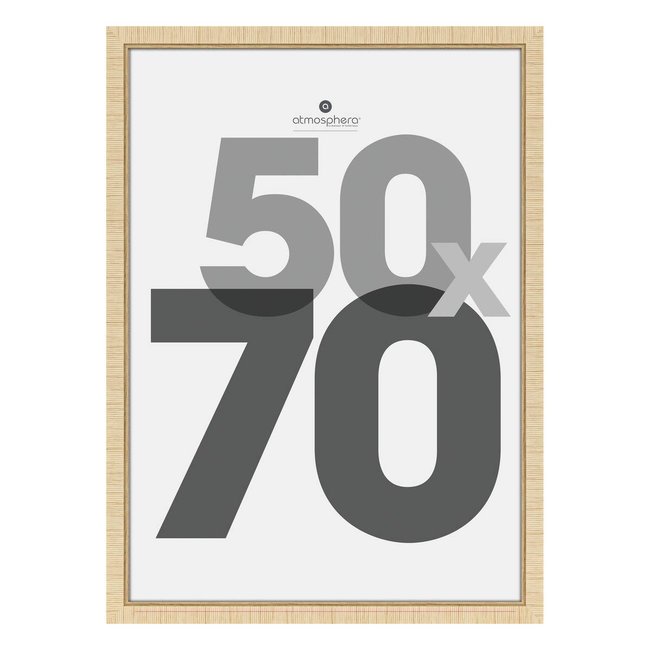 Cadre photo 50x70 cm THEA Couleur beige <span itemprop=