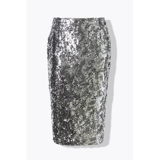 Jupe pailletée, coupe Slim Fit - ULLA POPKEN