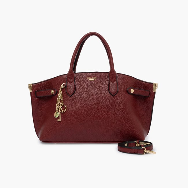 Sac shopper  Todora M doré,rouge <span itemprop=