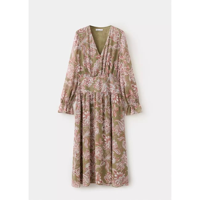 Robe flowy1 vert <span itemprop=
