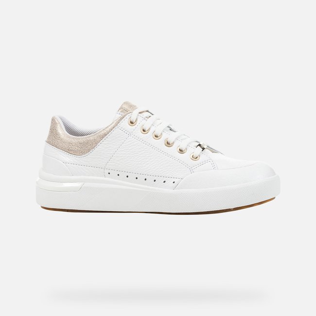 Baskets  D DALYLA blanc/champagne <span itemprop=