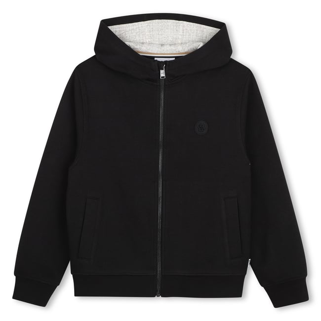 Cardigan de jogging black <span itemprop=