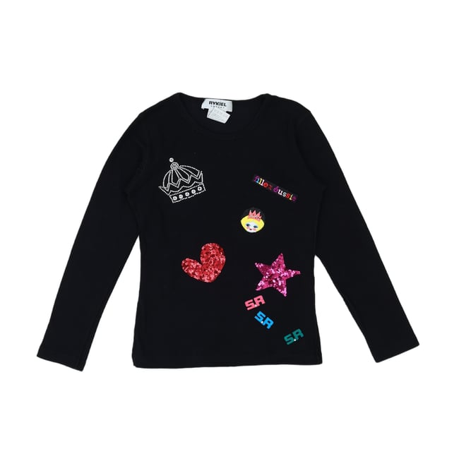 T-shirt enfant - Très bon état noir <span itemprop=