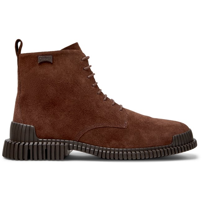 Bottines Pix marron moyen <span itemprop=