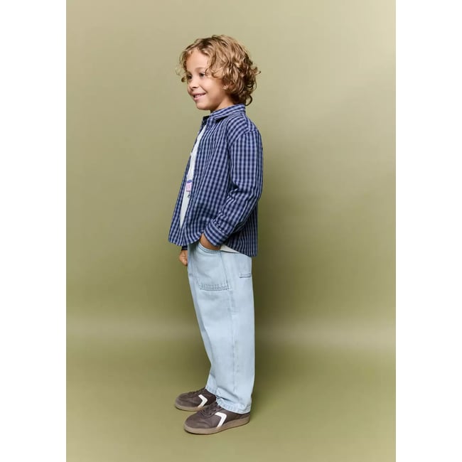 Jean droit taille élastique - MANGO BABY