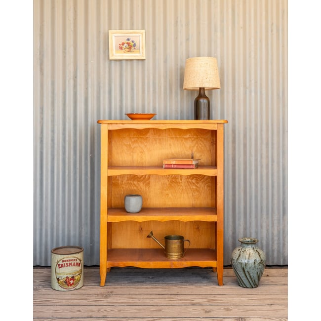 Étagère en bois Gaëlle N°1468 - Bon état Couleur bois clair <span itemprop=