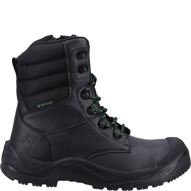 Bottes De Sécurité Amblers FS210C Acier - Taille UK 8 Marron, Neuves Avec Emballage