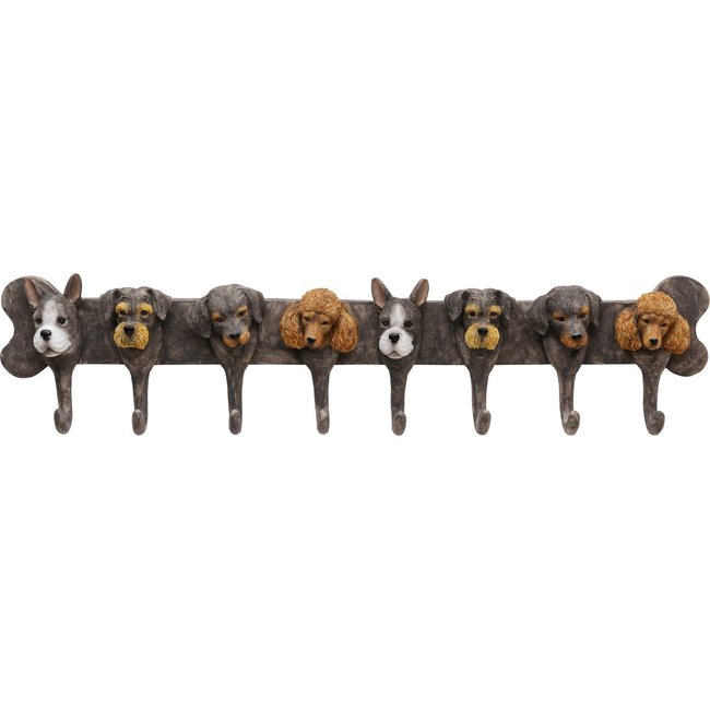 Portemanteau mural chiens 69cm - KARE DESIGN