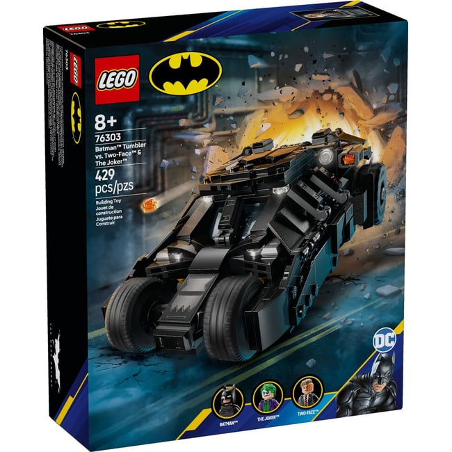 LEGO DC Comics - Batmobile Tumbler de Batman contre Double-Face et Le Joker - 76303 v002228 <span itemprop=