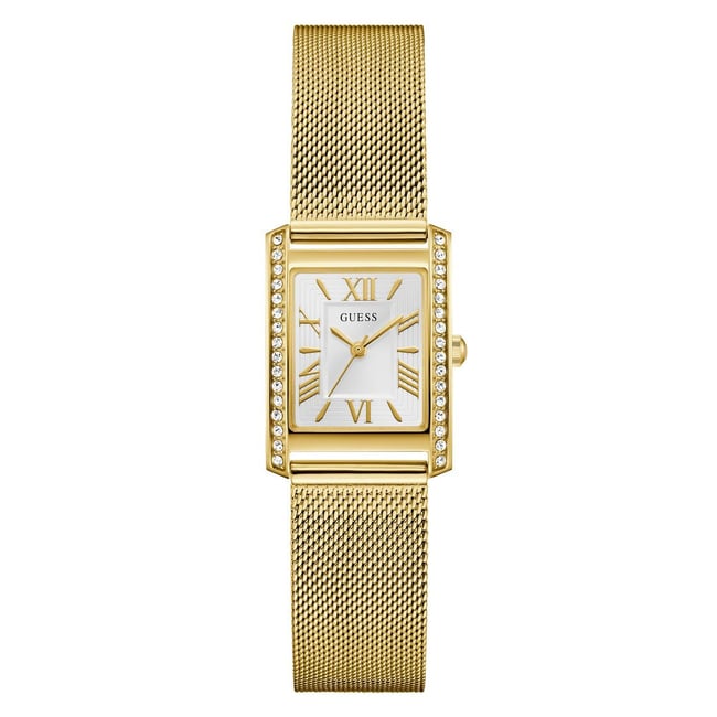 Montre Analogique  BONNET doré blanc doré <span itemprop=