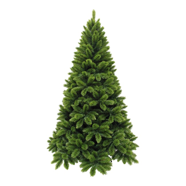 Sapin de Noël H215 cm TSUGA Couleur vert <span itemprop=